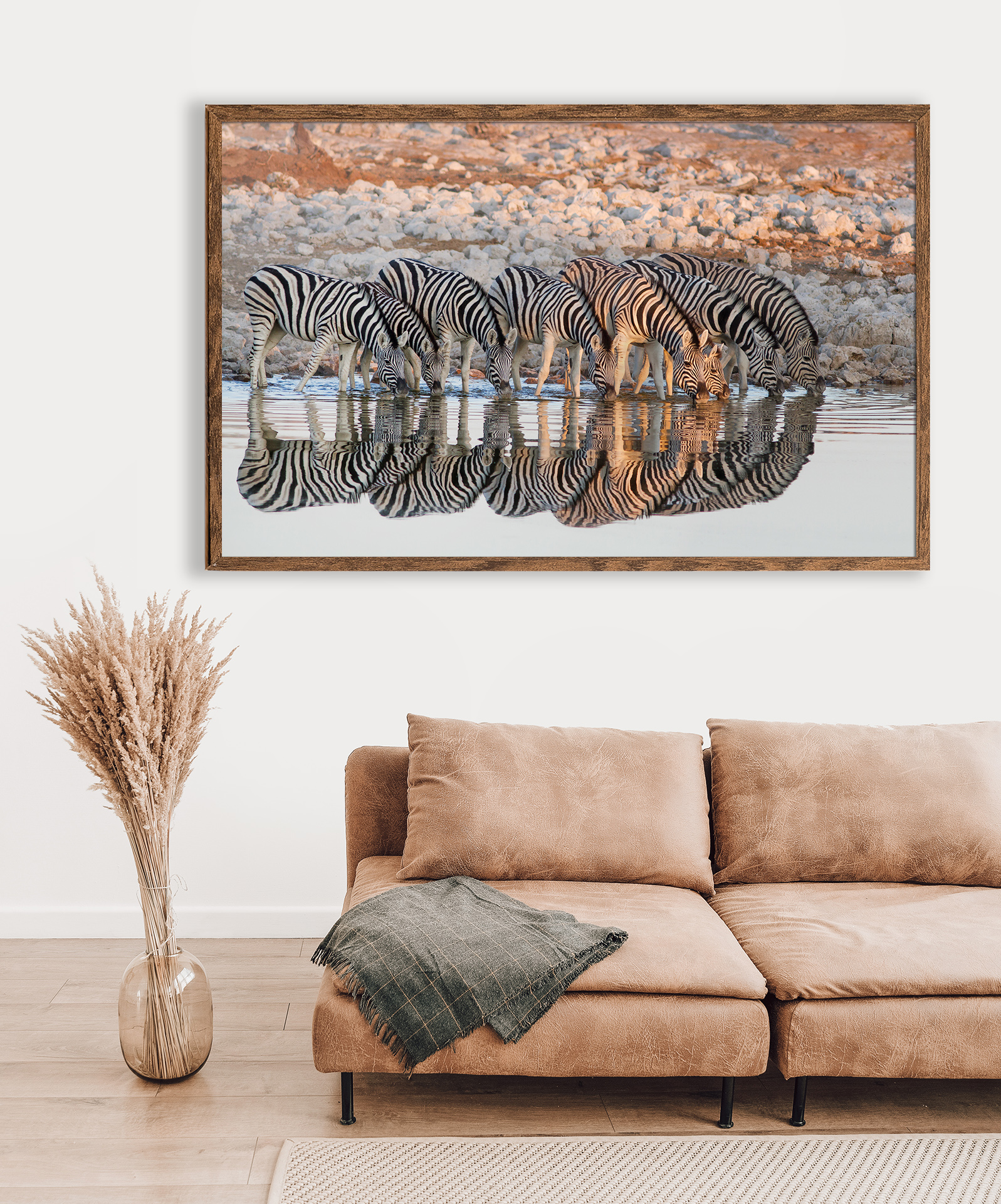 African Wildlife Print